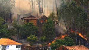 Portekiz'deki son yangınlarda birçok kişi son dakikada evden ayrılmaya çalışırken hayatını kaybetmişti.